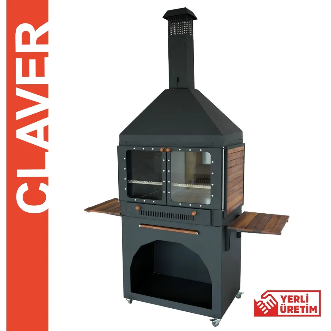 CLAVER DEKORATİF İZOLASYONLU KAPAKLI BAHÇE BARBEKÜ